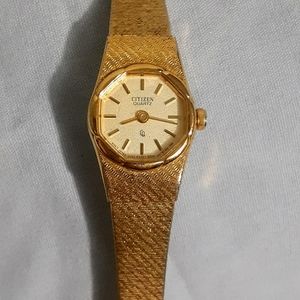Citizen Vintage Gold Plated Watch for Women